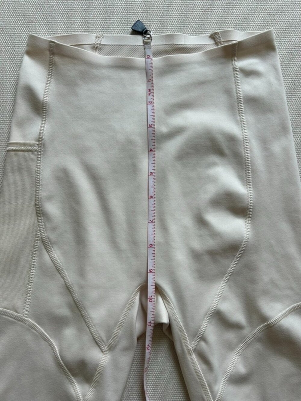 Adidas Bundle of Light Blue and Cream Yoga Bike Shorts - Picture 13 of 15